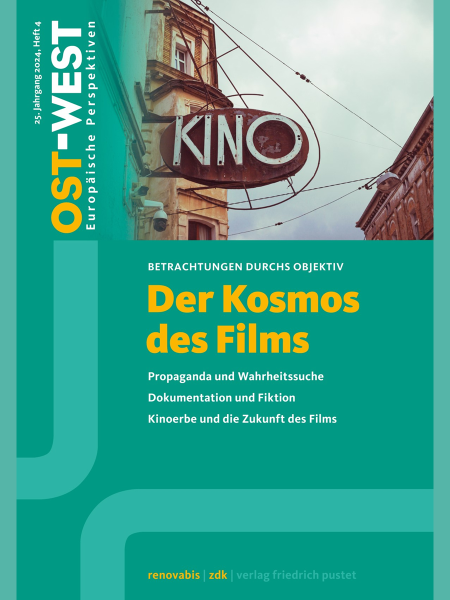 Eine Vintage-Leuchtreklame an einem Kino im polnischen Paczków. (picture alliance / imageBroker / Konrad Hryciuk) – Gesamtgestaltung des Umschlags: Martin Veicht