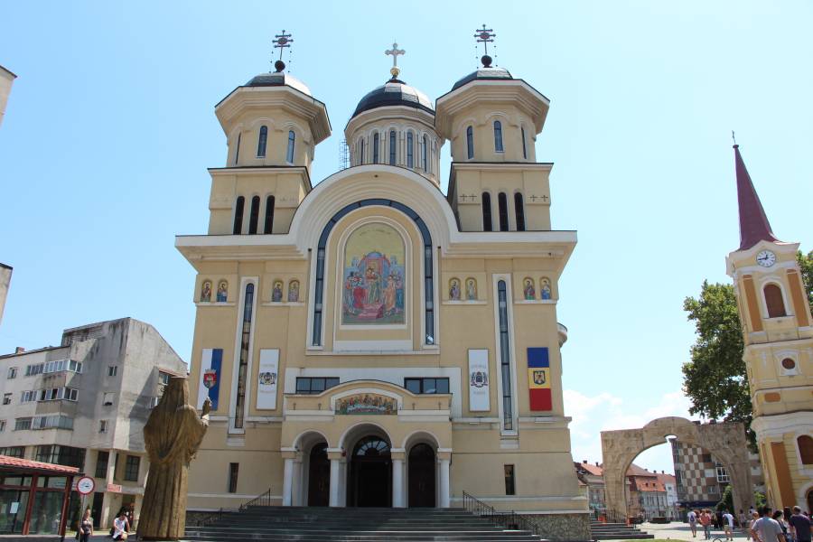 Die orthodoxe Kirche von Caransebes